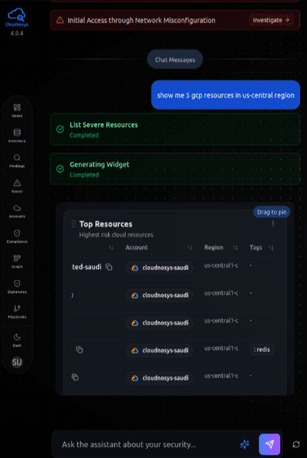 Cloudnosys GCP Marketplace Features