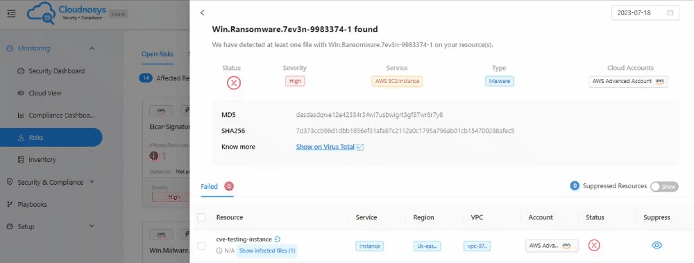 Cloudnosys GCP Marketplace Features