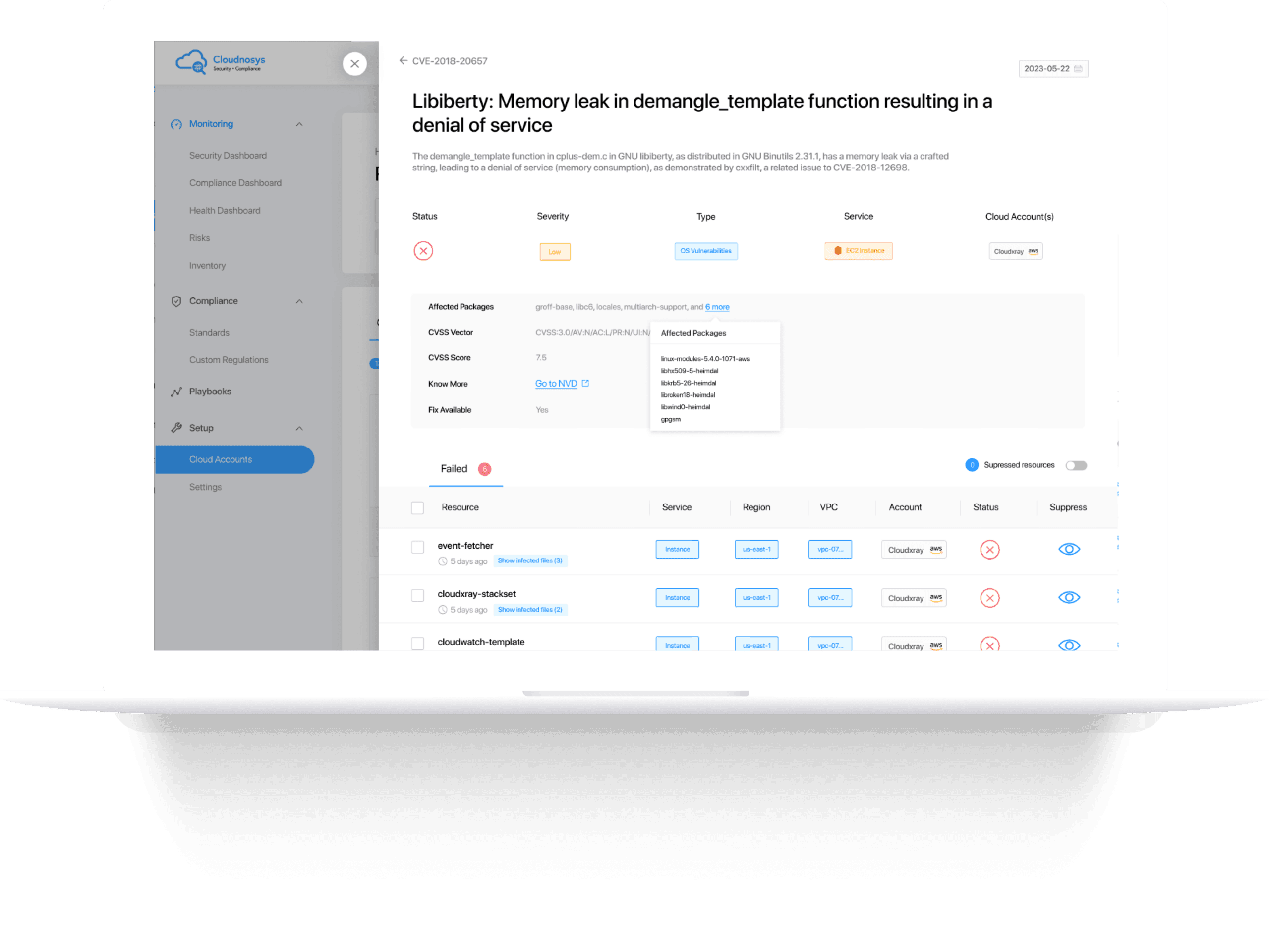 Cloudnosys GCP Marketplace Features