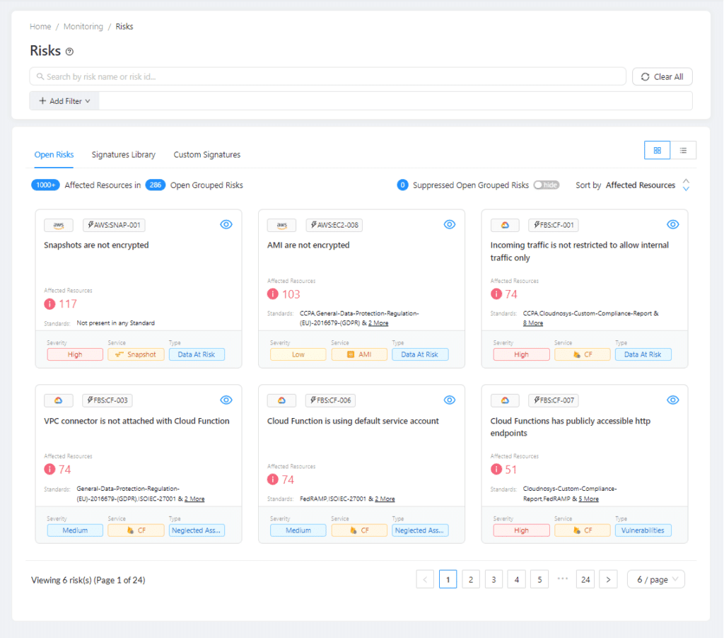 Cloudnosys GCP Marketplace Features