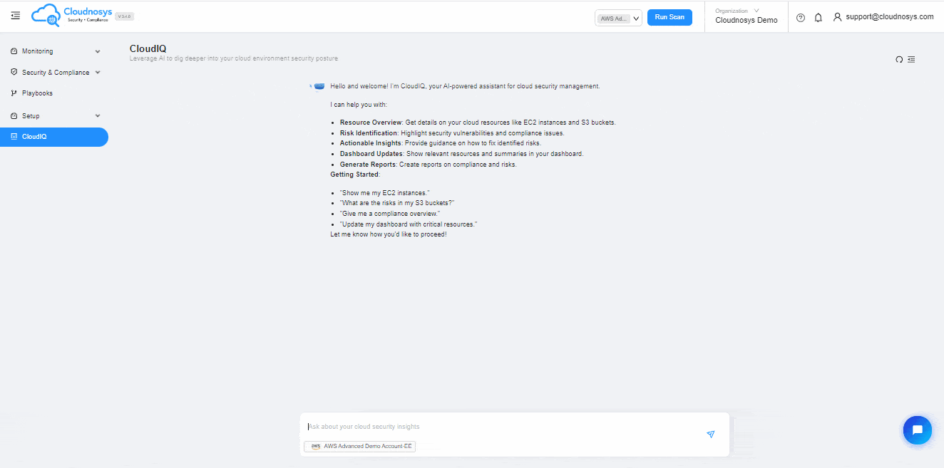 Cloudnosys GCP Marketplace Features