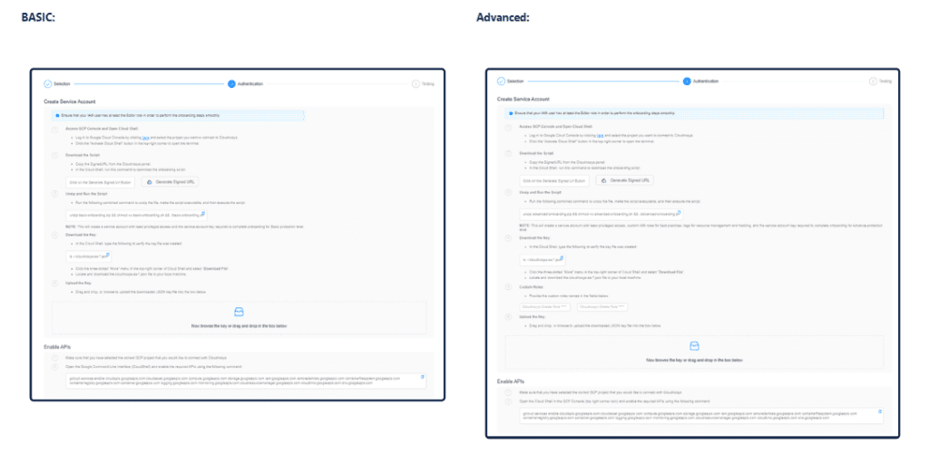Cloudnosys GCP Marketplace Features