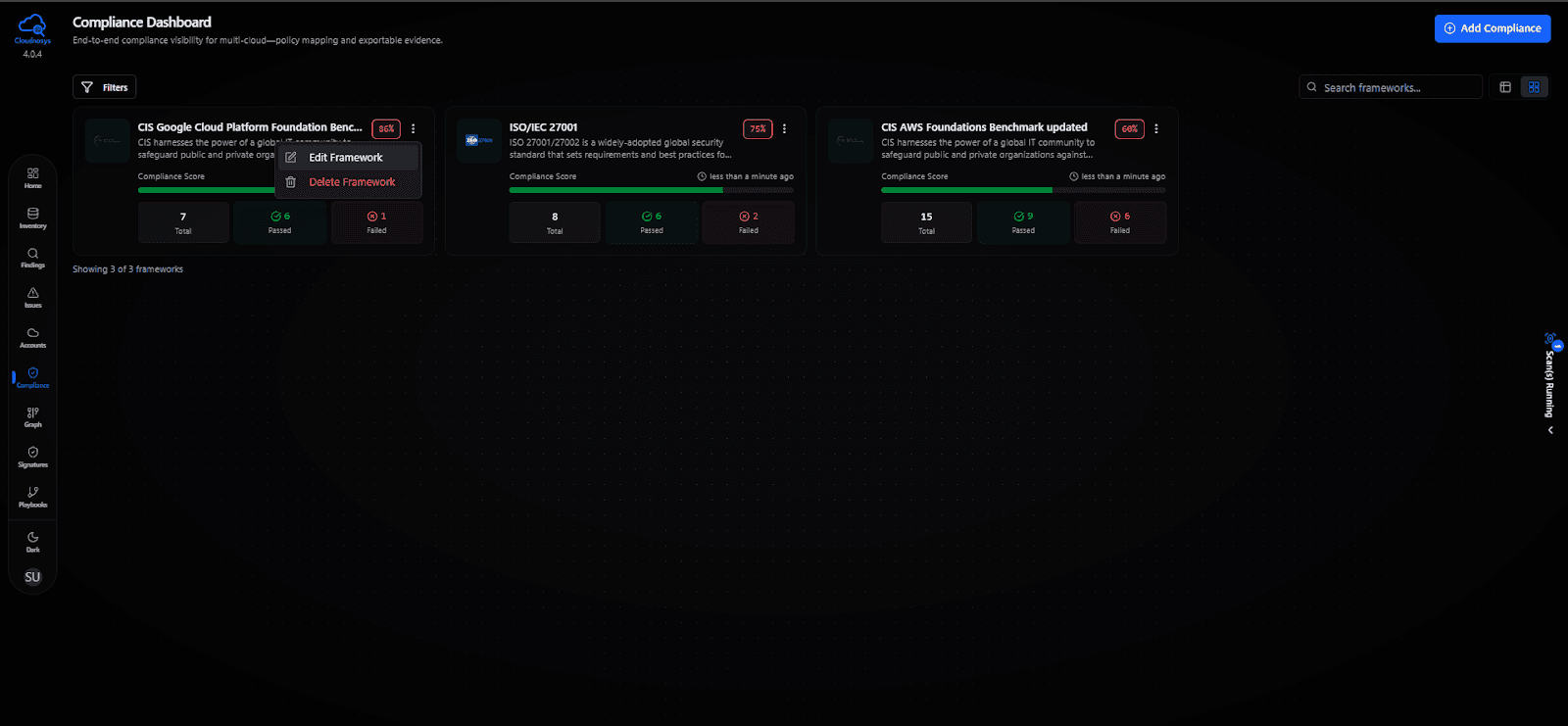 Cloudnosys GCP Marketplace Features