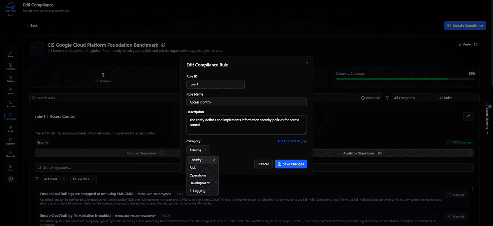 Cloudnosys GCP Marketplace Features