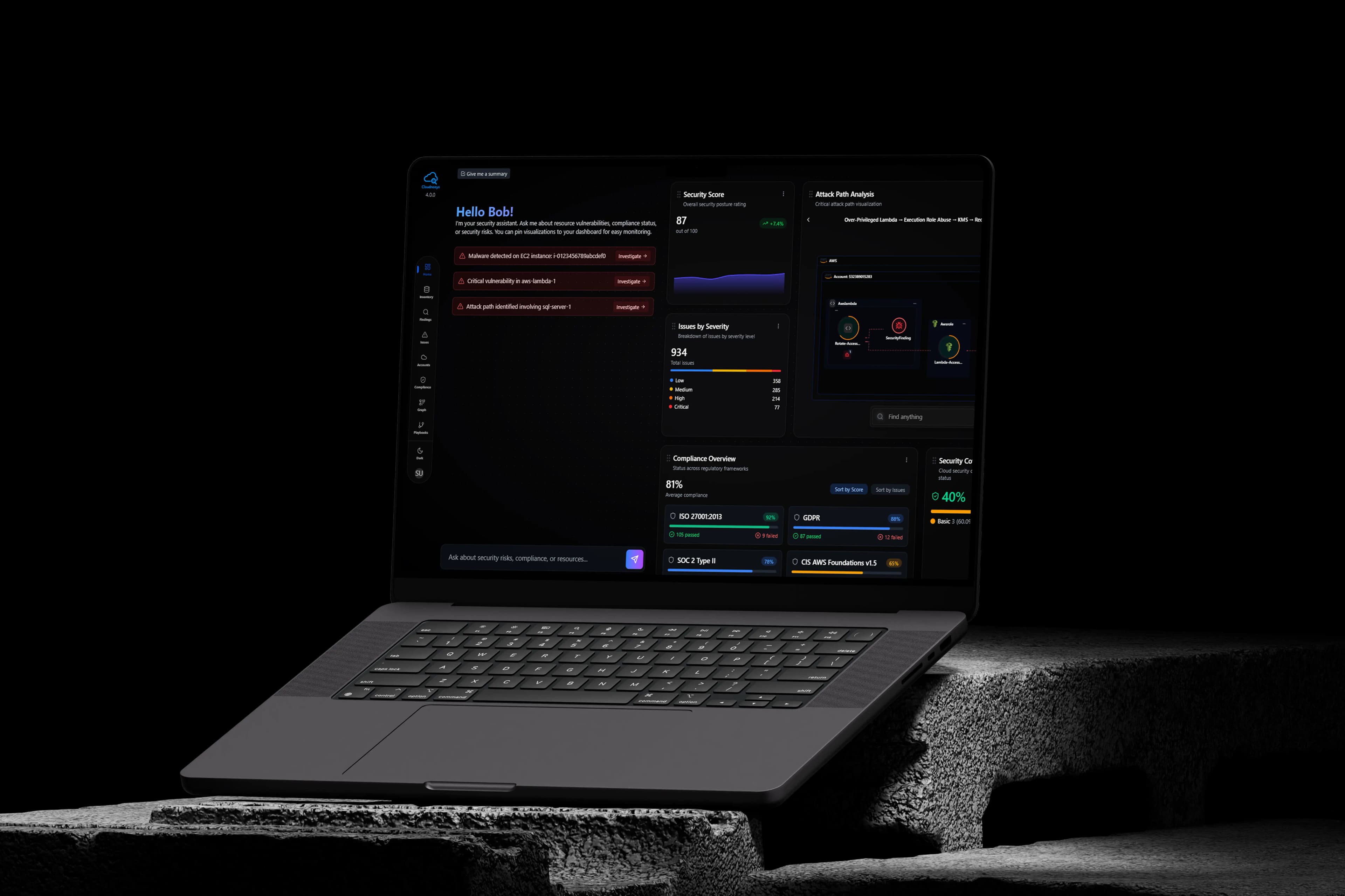 Security Scanning Interface