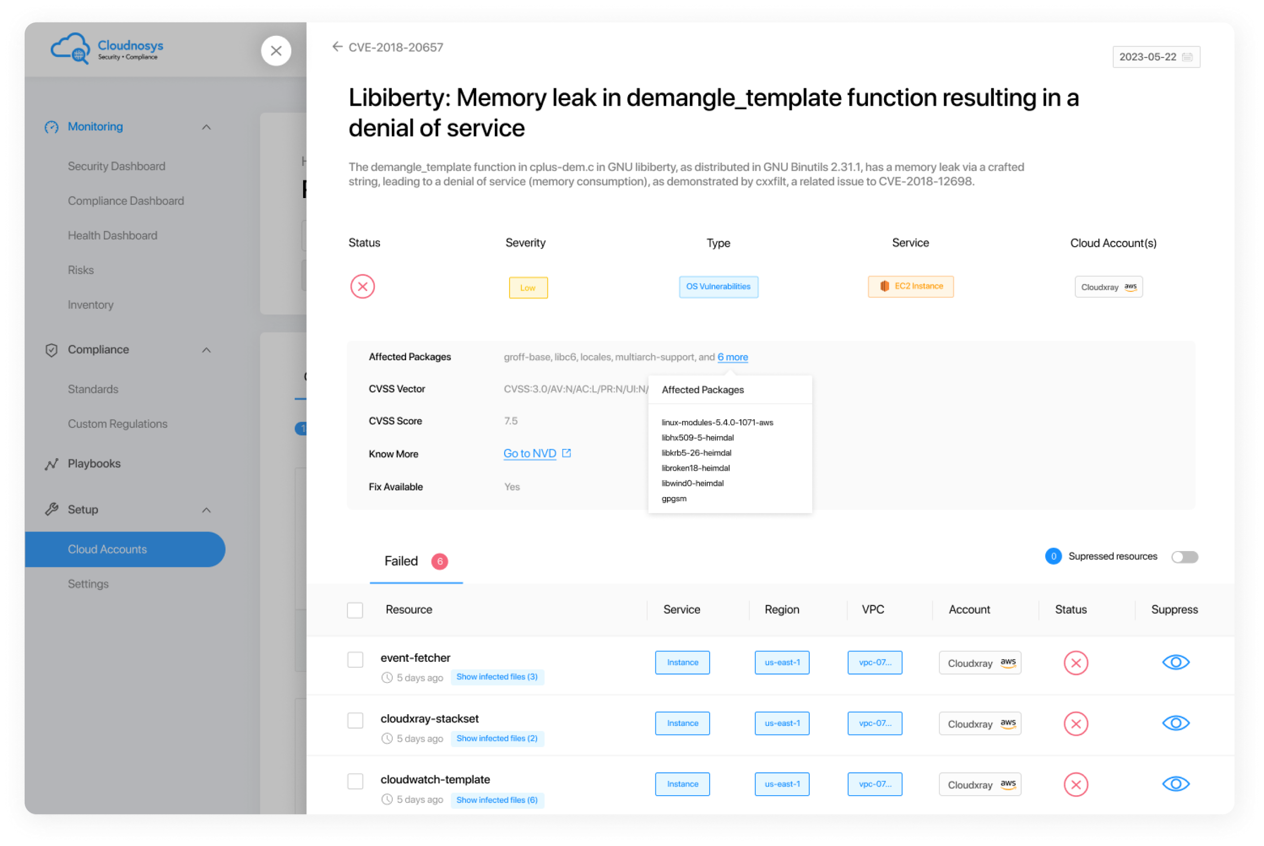 OS Vulnerabilities Dashboard